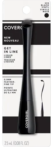 Delineador Líquido Covergirl Get In Line 2x 0.08 Oz Negro
