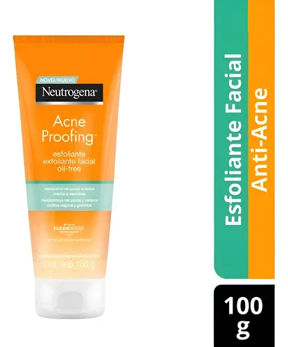 Exfoliante Facial Neutrogena Acne Proofing 100gr Piel Grasa