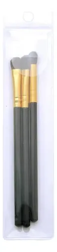3pcs Pinceles De Maquillaje Profesion Brochas For De Dorado