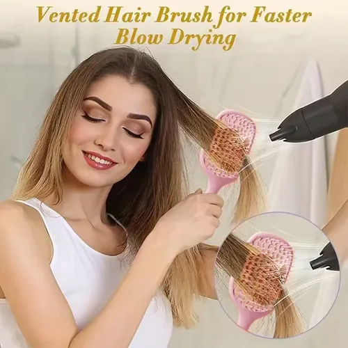 Cepillo Ventilado Para Secado Rápido Del Cabello