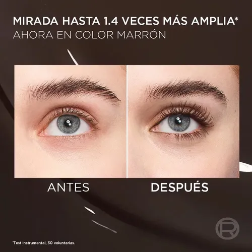 Mascara De Pestañas L’oréal París Panorama Chromatic Marrón