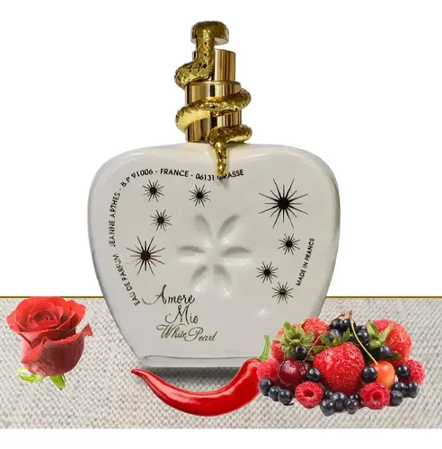 Perfume Amore Mio White Pearl Mujer Jeanne Arthes 100ml