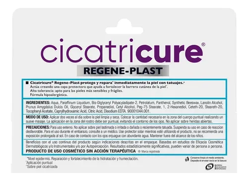 Cicatricure Regene-plast 30g/12 Todo Tipo De Piel Día/noche