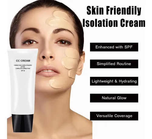 Cc Cream Correctora Tono Piel Madura Spf50 30 Ml Ivory