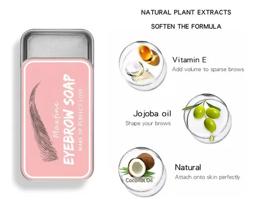 Jabón Natural Para Peinar Cejas De Larga Duración 10