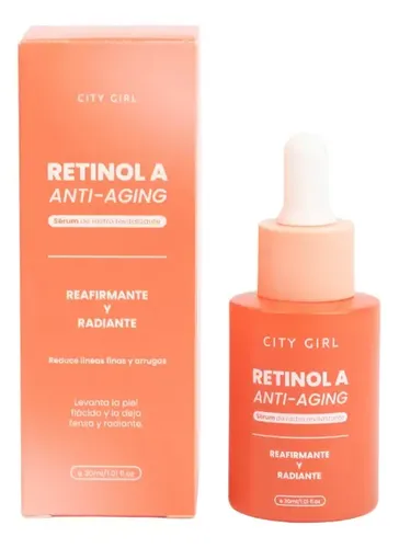 Sérum Facial Liq City Girl 30ml Prod Vegano Libre Parabenos Madura Día/noche