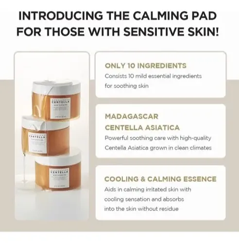 Skin1004 Madagascar Centella Quick Calming Pad 70 Pads