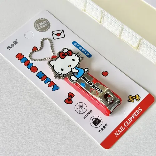 Cortauñas Antisalpicaduras Hello Kitty Para Mujer