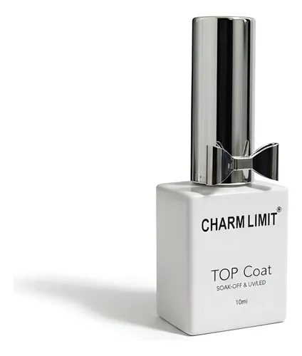 Esmalte Top Coat Semipermanente Charm Limit 10ml Uv/led