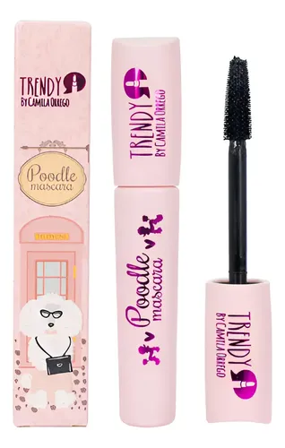 Mascara De Pestañas Poodle Color Negro Trendy