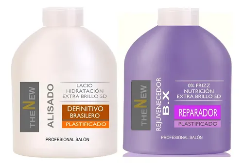 Alisado Brasilero Fuerte + Rej Capilar X500 Ml Envío Pais