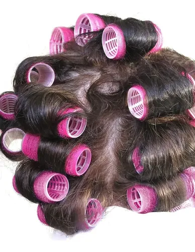 Rulos Para El Cabello, Paquete De 12 Rizadores Profesionales
