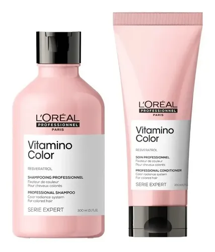 Loreal Profesional Kit Vitamino Shampoo+acondicionador 200ml