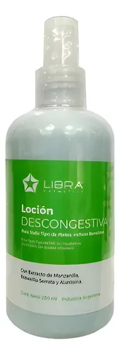 Locion Descongestiva Manzanilla Todo Tipo Piel X 250ml Libra
