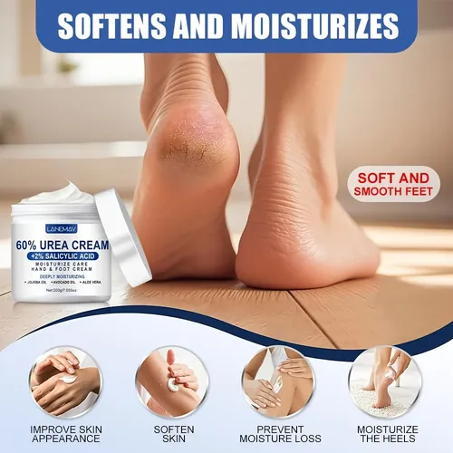 Crema For Manos Y Pies Con 60% De Urea, Hidratación (*) Hy