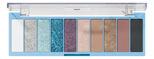 E.l.f. Perfect 10 Eyeshadow Palette Sombras Ultra-pigmented