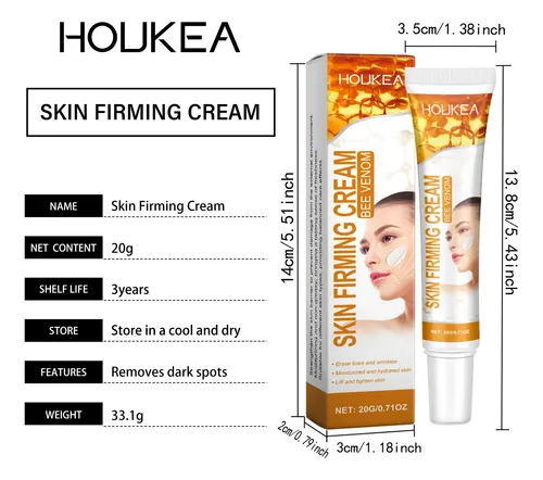 Crema Facial Houkea Bee Venom Para Hidratar Y Reafirmar