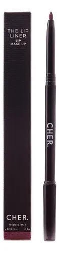 Delineador De Labios Retráctil Cher The Liner Bordo