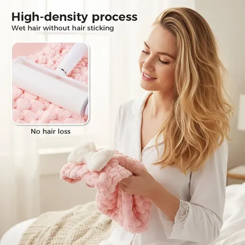 Toalla De Microfibra Para Cabello Mojado, Turbante De Secado As Shown