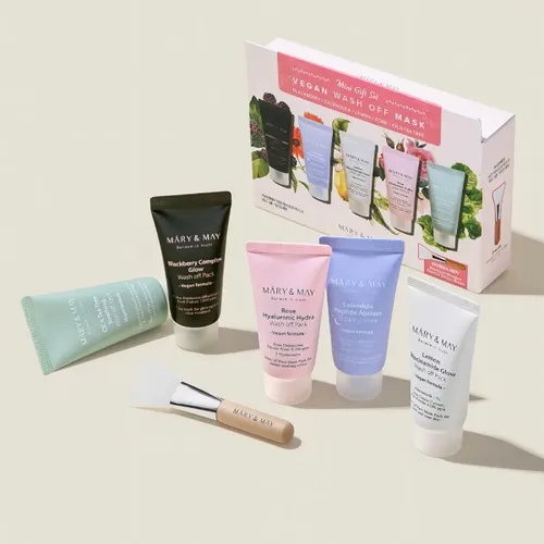 Máry & May Vegan Wash Off Mask Mini Gift Set Tipo de piel Todo tipo de piel