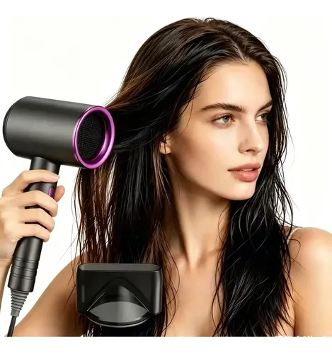 Secador De Pelo Silencioso Frío Y Calor Grey
