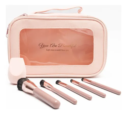 Set De Maquillaje Pink (6 Accesorios) Jessamy