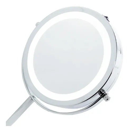 Jessamy Espejo Doble Maquillaje Con Luz Aumento 1x 5x E00163