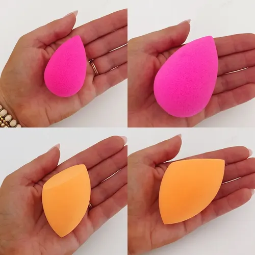 Pack de Esponjas de Maquillaje Encantessa: 4 Beauty Blender para Base Líquida y Polvo