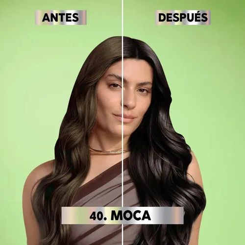 Kit De Tintura Permanente Nutrisse De Garnier Tono Tono 40 Moca
