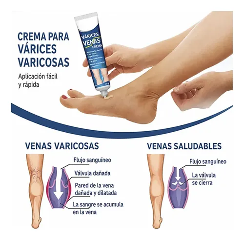 Crema Piernas Hinchazon Estrias Frescura Prolongada X3