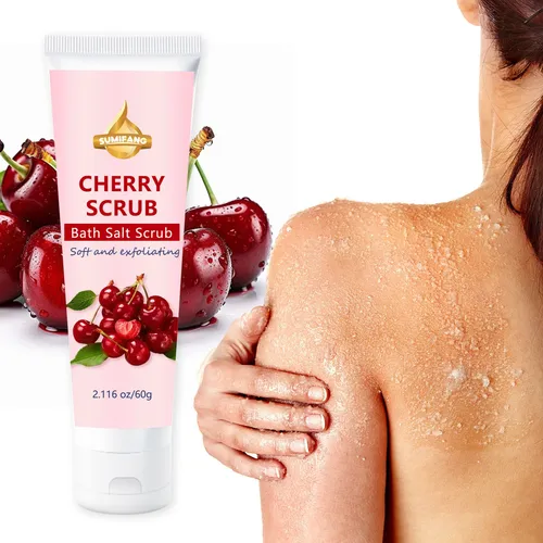 Exfoliante De Cereza Nutritivo Limpia Y Aclara La Piel