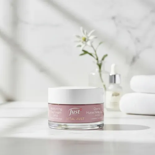 Crema Humectante De Día Línea Vital Just 2025 + Todo Tipo De Piel Día