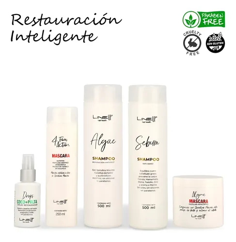 Rutina Reparación Total 5 Antifrizz Cabello Mixto Lineup