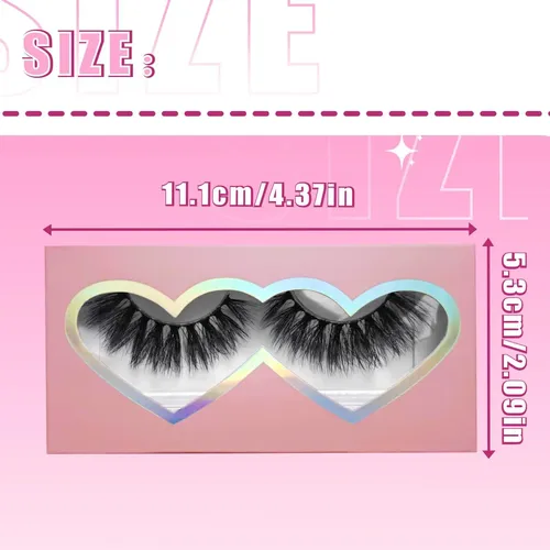 Pestañas Postizas 3d Silk 27a Btllssh (multipaquete)