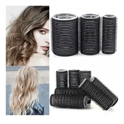 Rulos Autoadherentes Para Cabello Diy