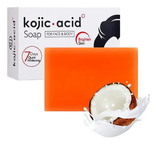 Jabón Facial Corporal Con Ácido Kojico Aclarante Antiedad