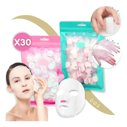 Mascara O Mascarilla Comprimida Facial Pastilla Cápsula X30