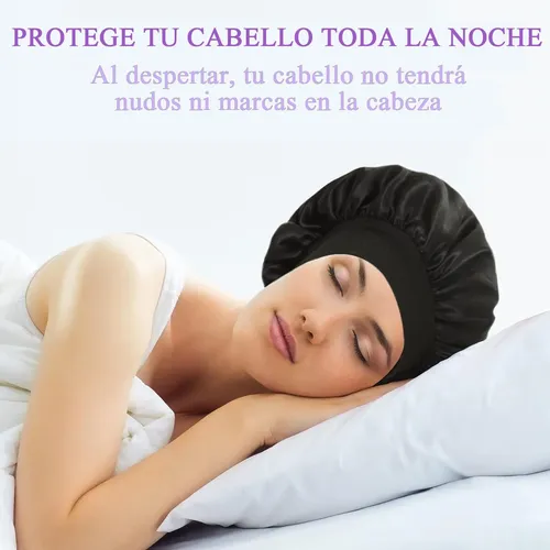 Gorros De Satén Zhenzhuacc Para Dormir 3 Piezas 3pcs-set