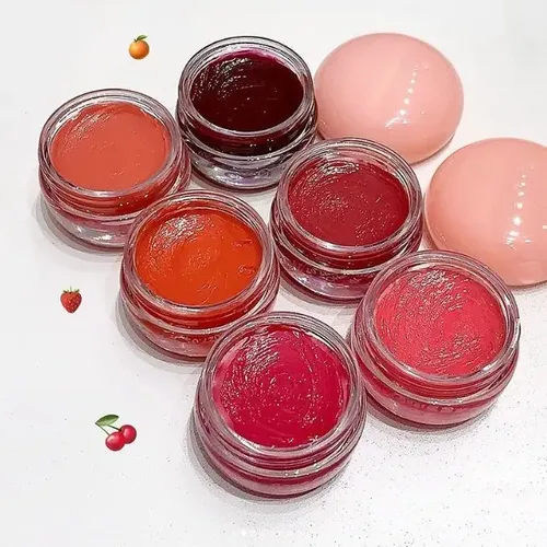 Brillo Labial Mini Pote Jelly Jam Solid Lip Gloss Gege Bear