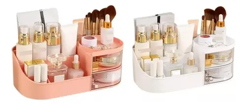 Organizador Porta Cosmeticos Plastico Crema Divisiones Color
