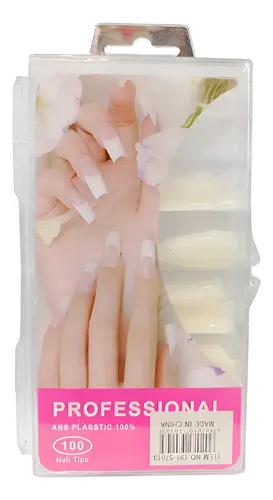 Uñas Postisas Por 100 Unidades Professional