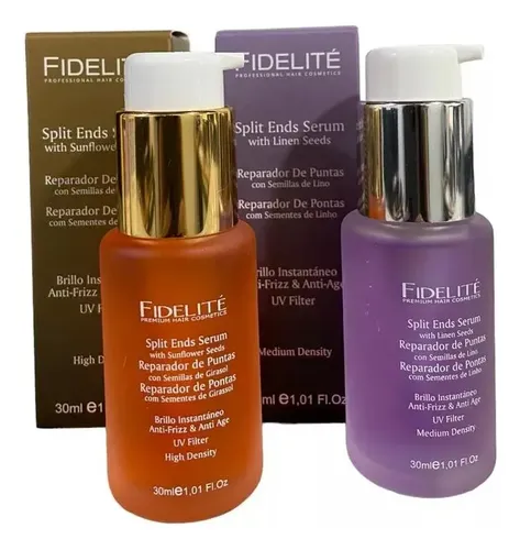 Kit Fidelité Brillo Reparación Serum Puntas Girasol+linox2u