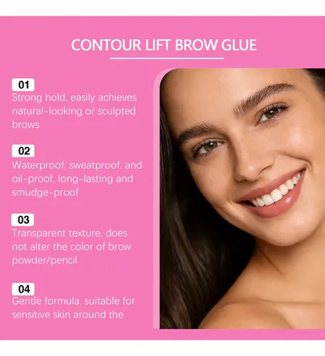 El Gel Para Peinar Cejas Zephoco Proporciona Una Textura Nat