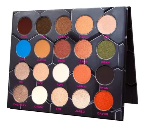 Paleta Sombras Ojos Beebeauty Barbarella 20 Colores Larga Duración