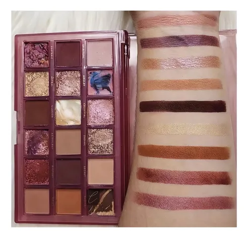 Paleta De Sombras De Ojos Mystic Glow Ruby Rose Sombra Colorida