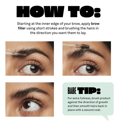 Gel Tinte Voluminizador Para Cejas Babe Original