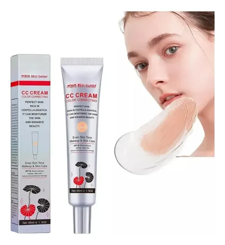 Crema Cc Ibcccndc Maquillaje Y Cuidado Facial 40ml Todo Tipo De Piel Día/noche