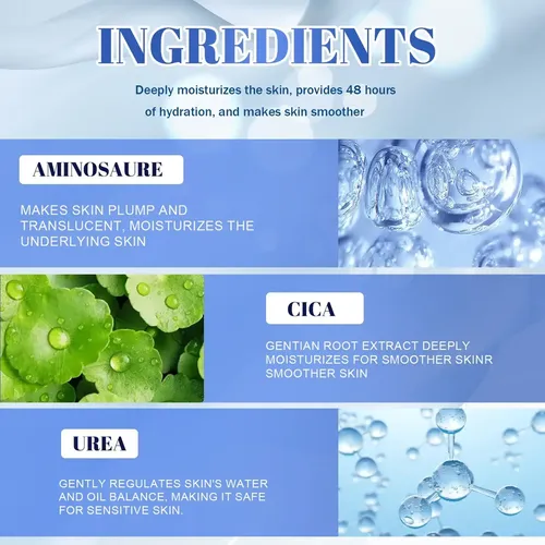 Crema Hidratante Urea 10% Y Cica 200 G Rostro Y C Todo Tipo De Piel
