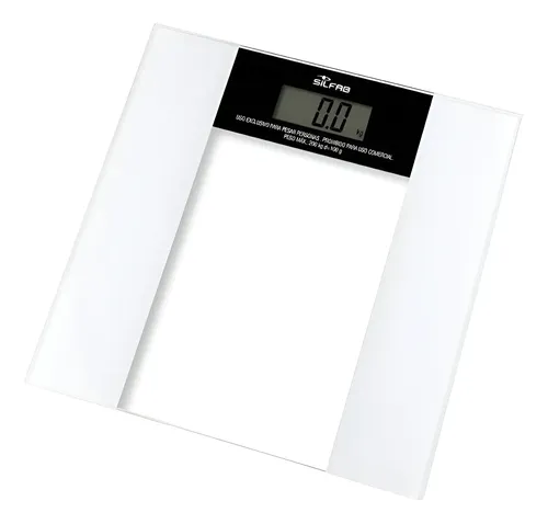 Balanza Personal Digital Vidrio Silfab Be214 Glaze 200 Kg