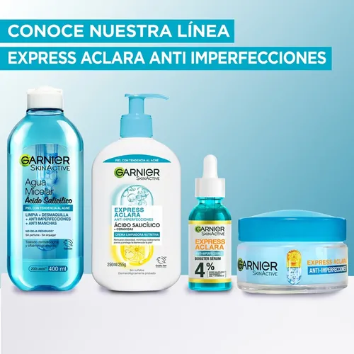 Crema De Limpieza Nutritiva Garnier Antiimperfecciones 250ml
